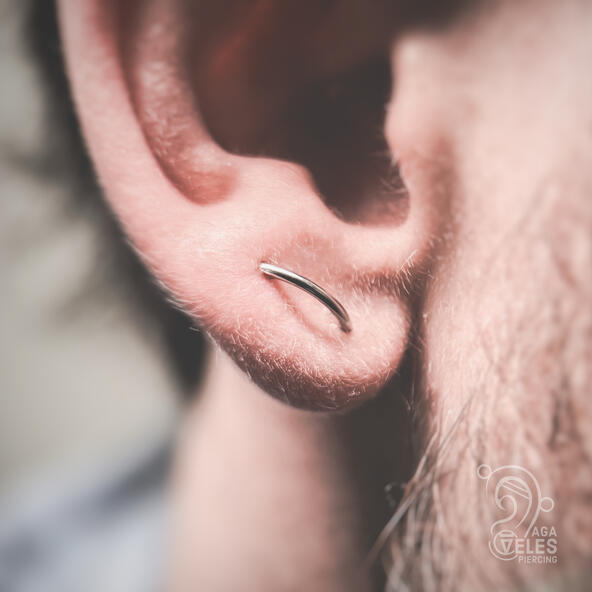 orbital lobe piercing